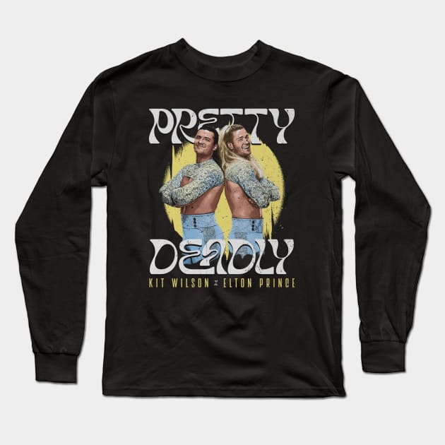 Kit Wilson & Elton Prince Pretty Deadly Duo Long Sleeve T-Shirt by MunMun_Design